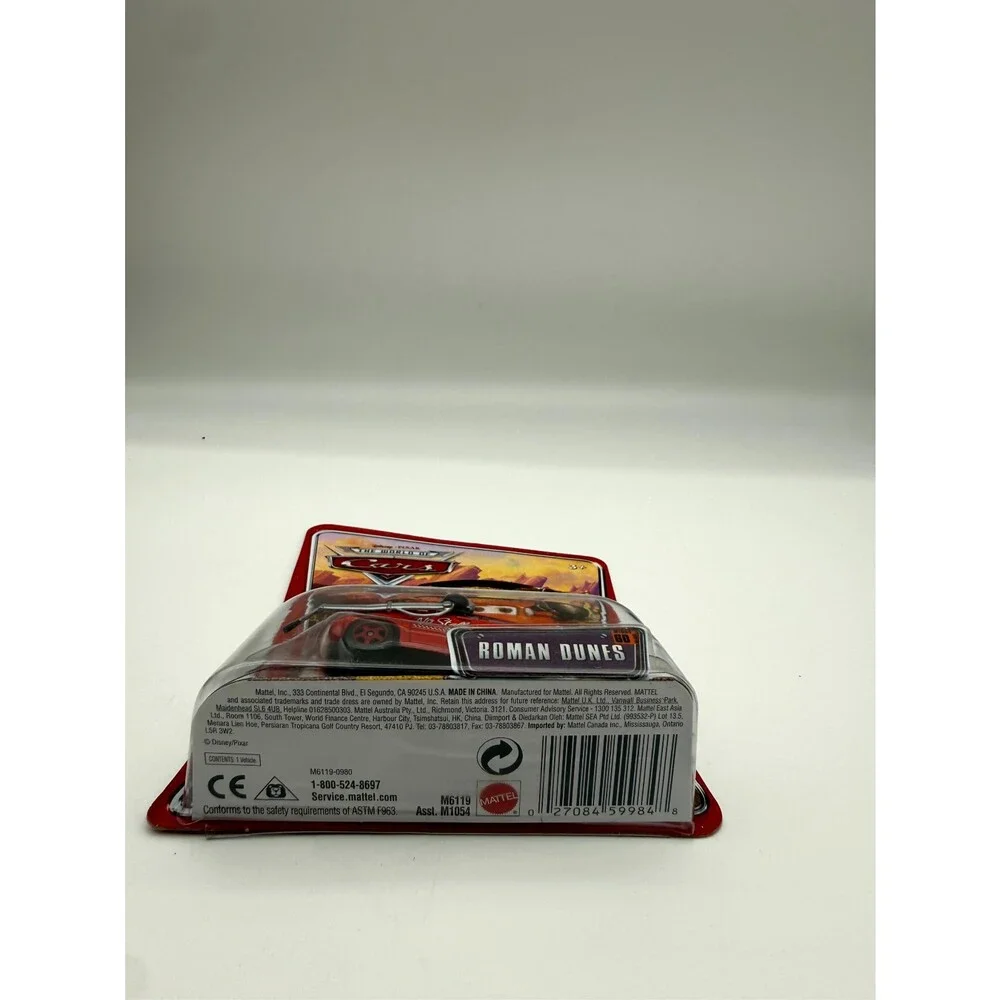 Disney Pixar Cars Roman Dunes Desert Back #60 Diecast Sealed NIP